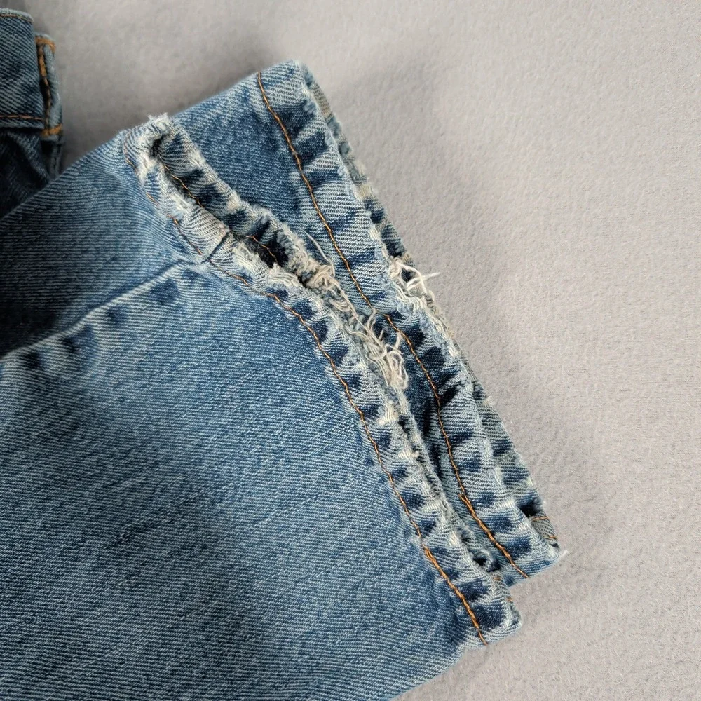 Levi's 505 Jeans Mens 36x29 Blue Regular Fit Straight Leg Denim Casual Everyday